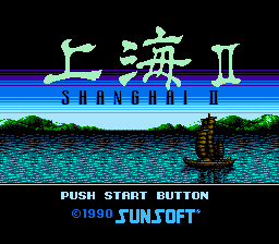 Shanghai screenshot 3 for Famicom